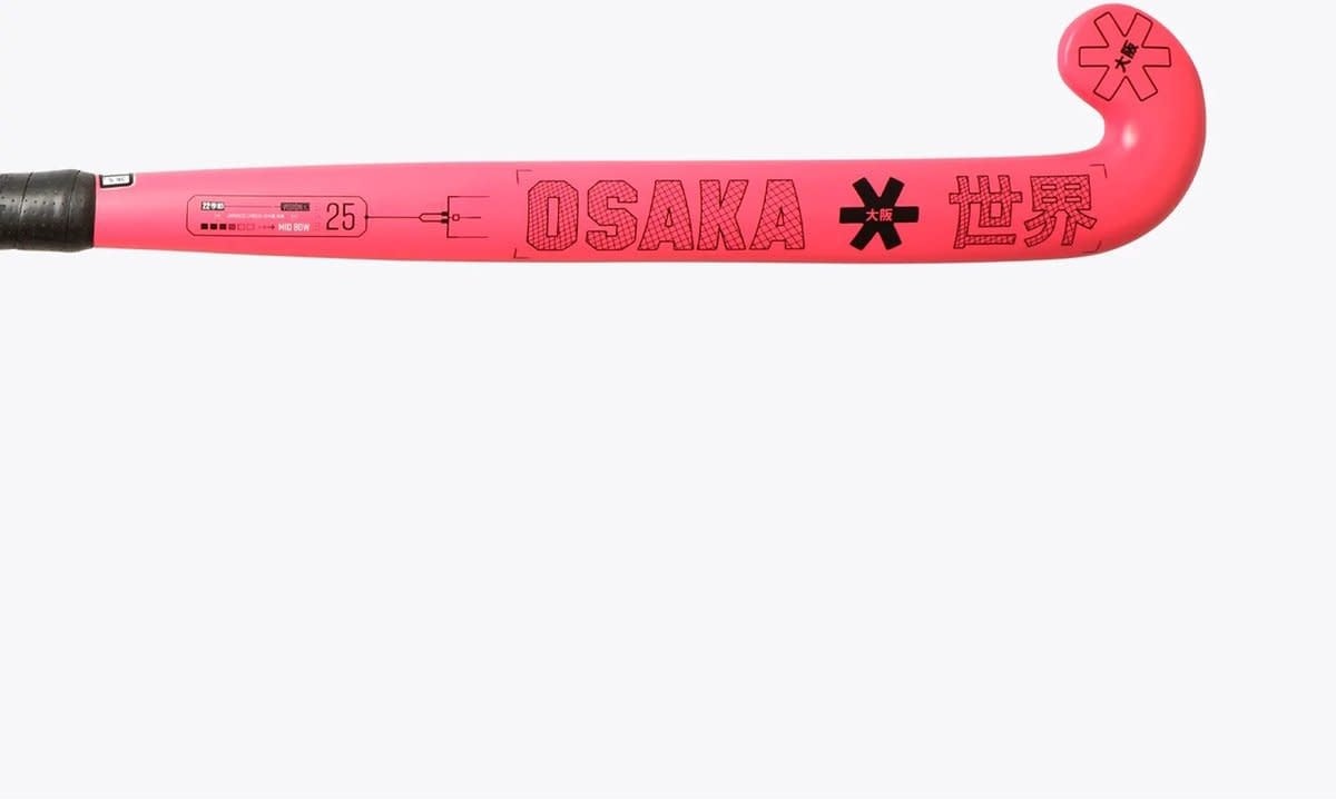 Osaka Vision 25 Mid Bow  Hockeystick  36,5 Inch Pink