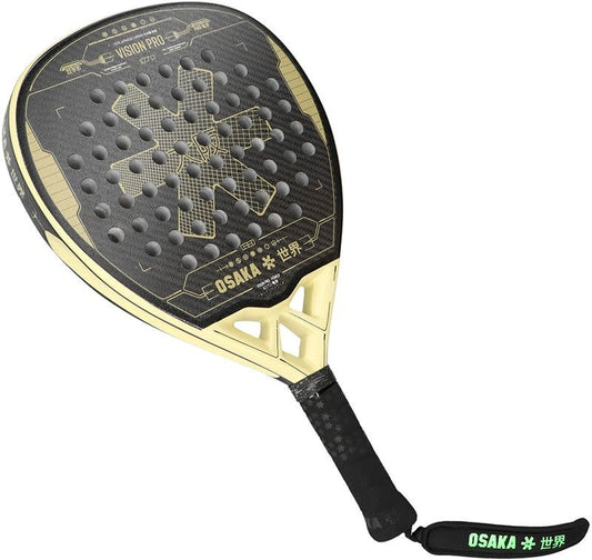 Osaka Vision Pro Padelracket Black - Sand