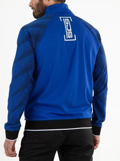 Sjeng Pluto Track Jacket Blue Neon