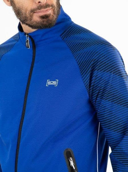 Sjeng Pluto Track Jacket Blue Neon