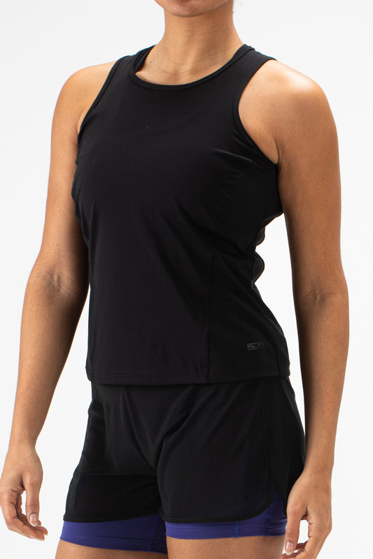 Sjeng Rain Singlet Black