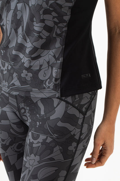 Sjeng Rain Singlet Ebony
