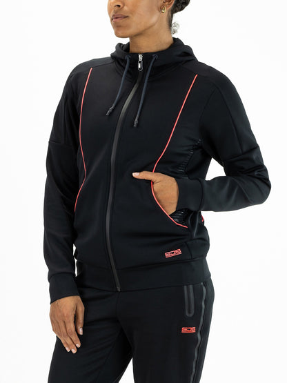 Sjeng Rhanee Lady Hooded Jacket Black