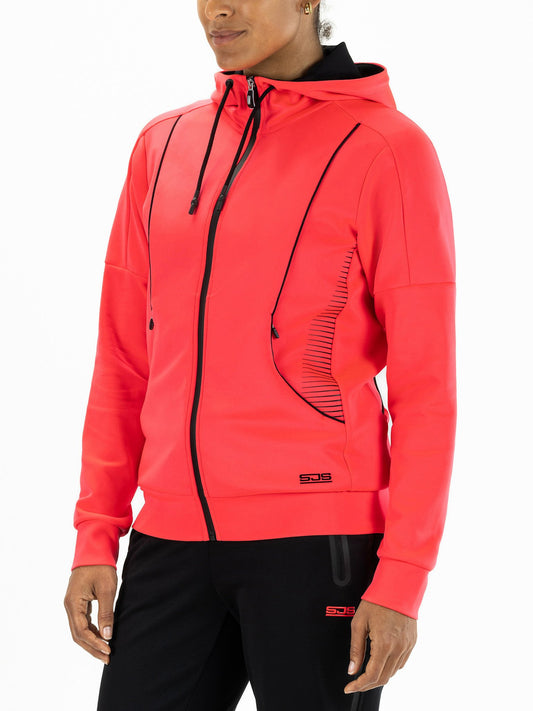 Sjeng Rhanee Lady Hooded Jacket Laser Pink