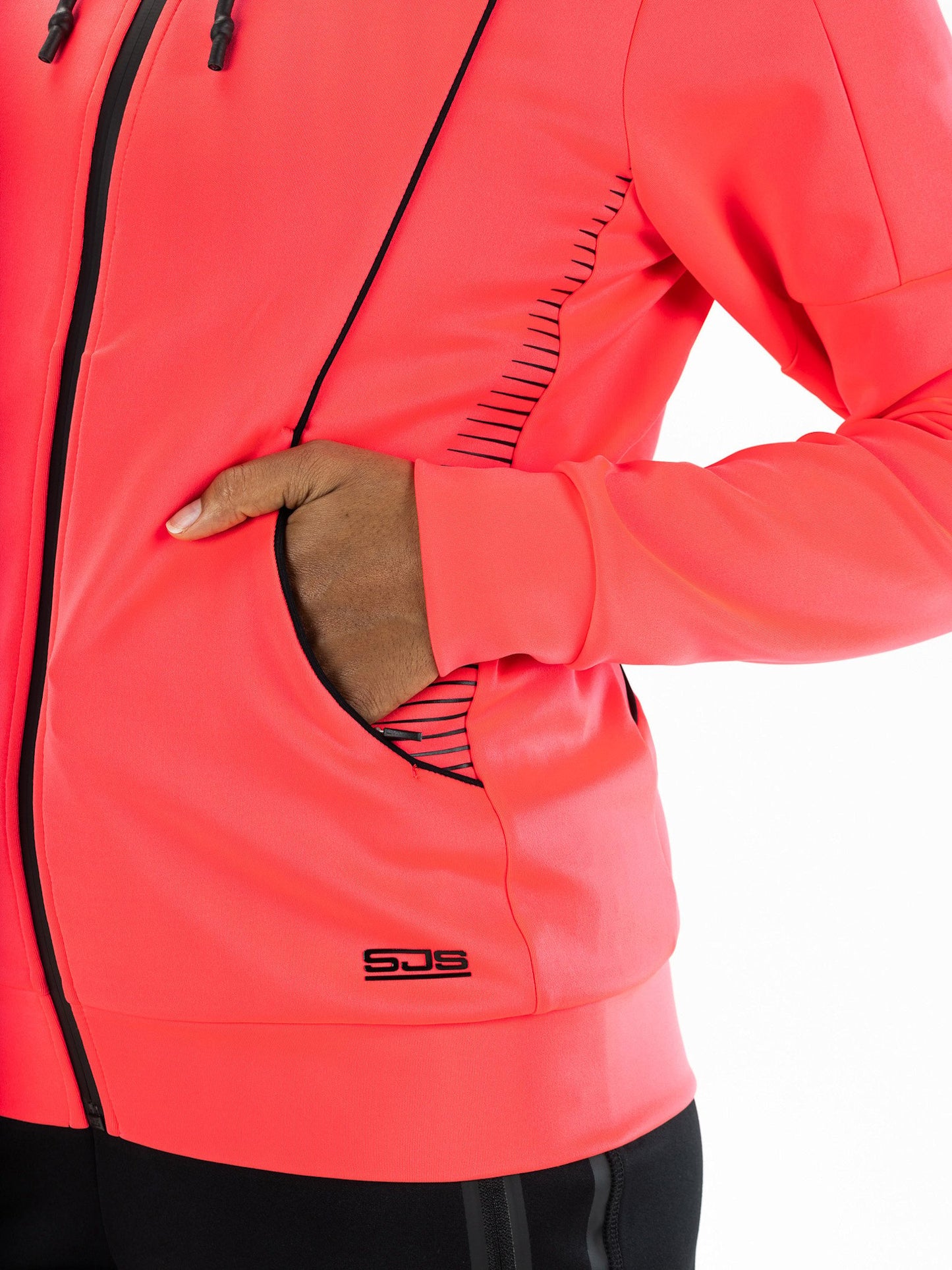 Sjeng Rhanee Lady Hooded Jacket Laser Pink