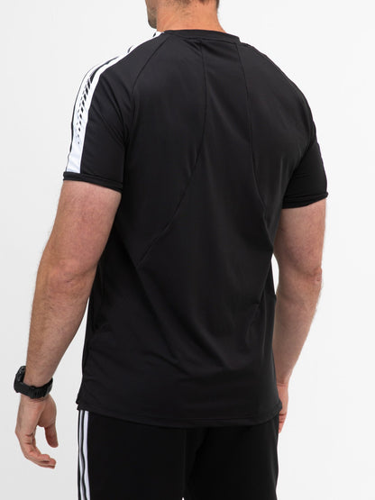 Sjeng Sinclair Tee Black Melange
