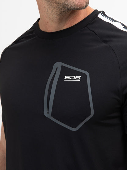 Sjeng Sinclair Tee Black Melange
