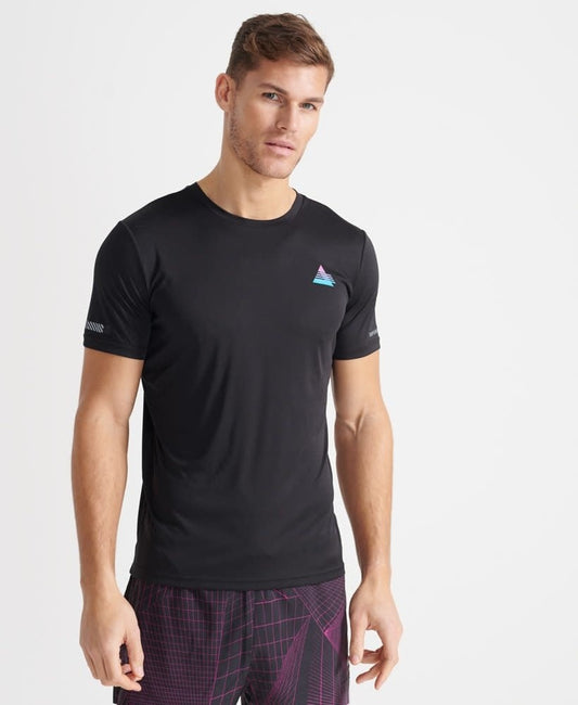 Superdry Sport Run Beyond Limits T-Shirt Black