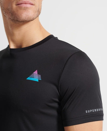 Superdry Sport Run Beyond Limits T-Shirt Black