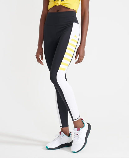 Superdry Sport Training Lock Up Legging Yellow