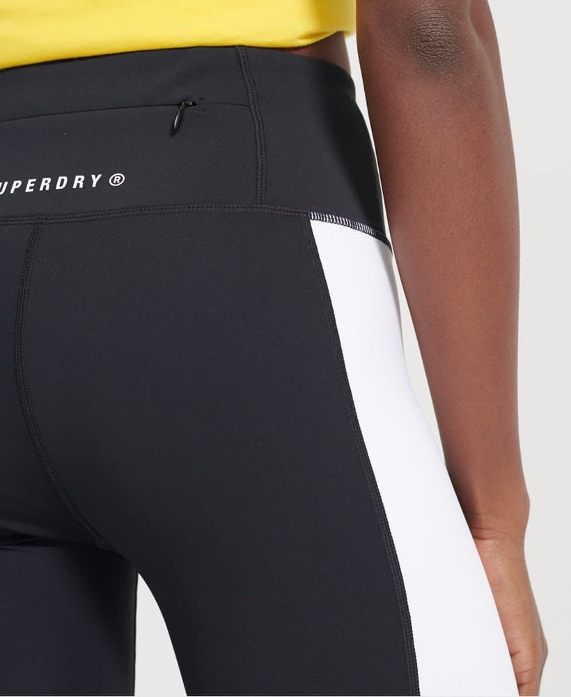 Superdry Sport Training Lock Up Legging Yellow