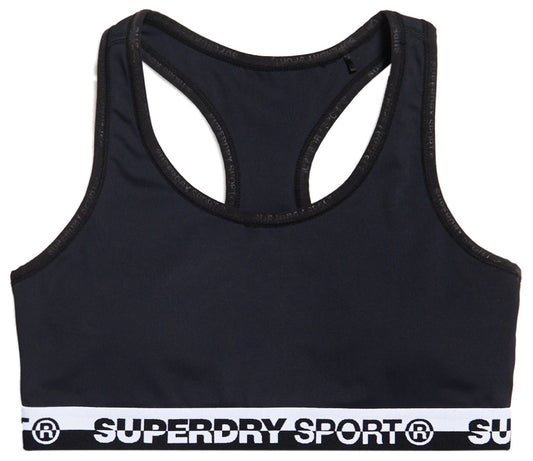 Superdry Sport TRAINING ESSENTIAL BRA Black