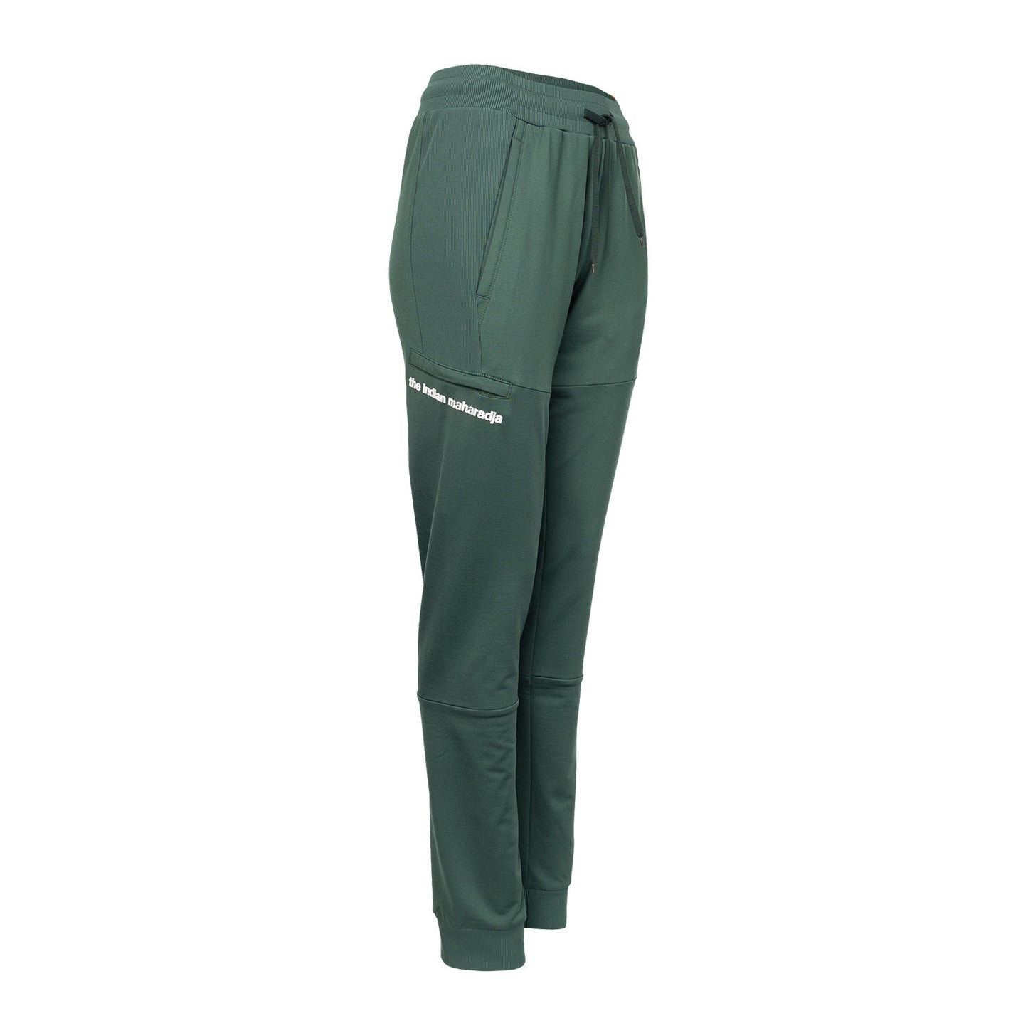 Indian Maharadja Kadiri Cargo Pant Women Forest Green