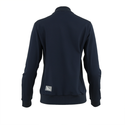 Indian Maharadja Baroda Women Chevron Jacket Navy