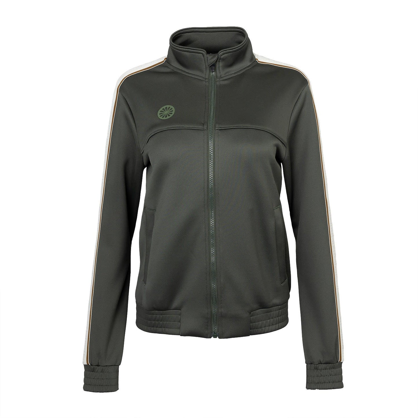 Indian Maharadja Goa Women Urban Jacket Mudgreen