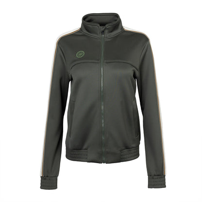 Indian Maharadja Goa Women Urban Jacket Mudgreen