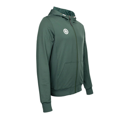 Indian Maharadja Kadiri Hooded Jacket Men Forest Green