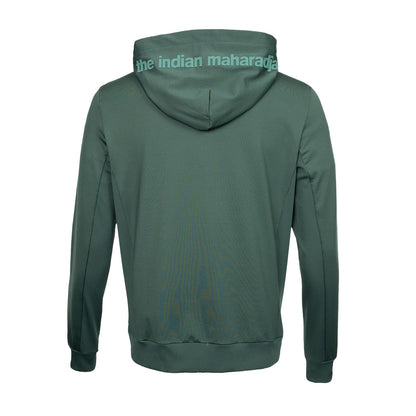 Indian Maharadja Kadiri Hooded Jacket Men Forest Green