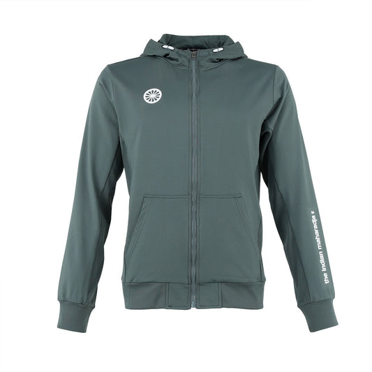 Indian Maharadja Kadiri Hooded Jacket Men Sage