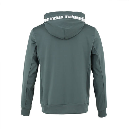 Indian Maharadja Kadiri Hooded Jacket Men Sage