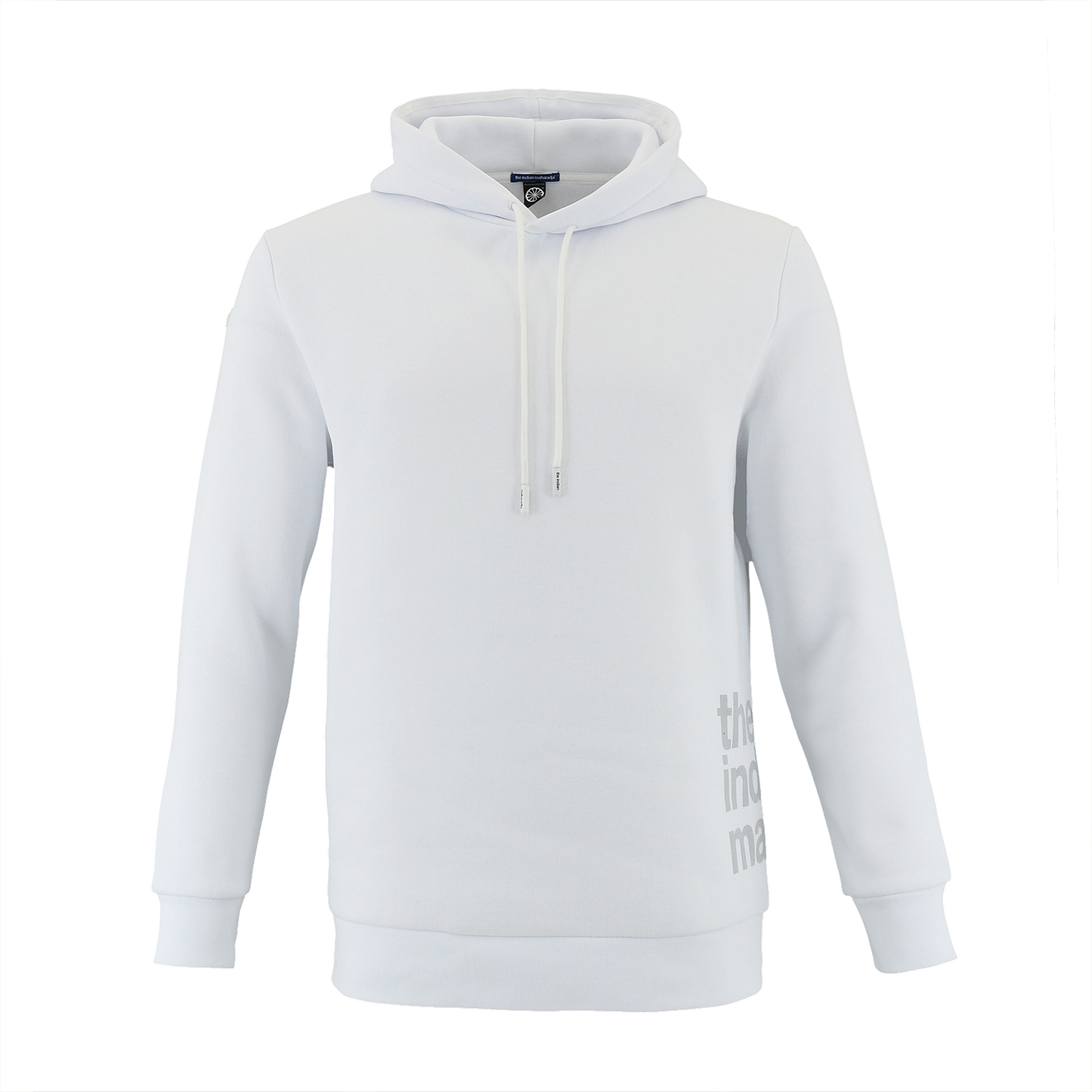 Indian Maharadja Kota Shadow Hoodie White