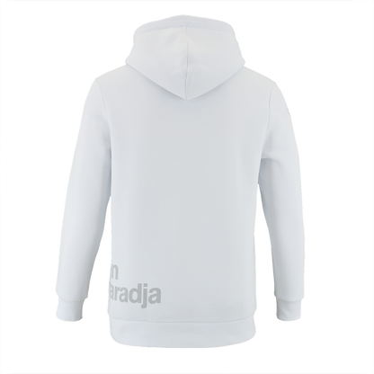 Indian Maharadja Kota Shadow Hoodie White