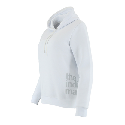 Indian Maharadja Kota Shadow Hoodie White