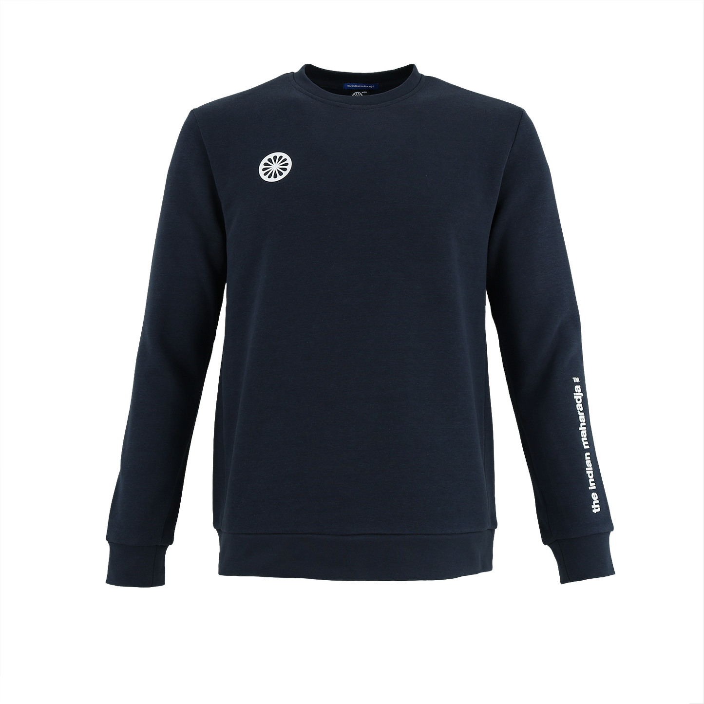 Indian Maharadja Kota Men Classic Crew Sweater Navy