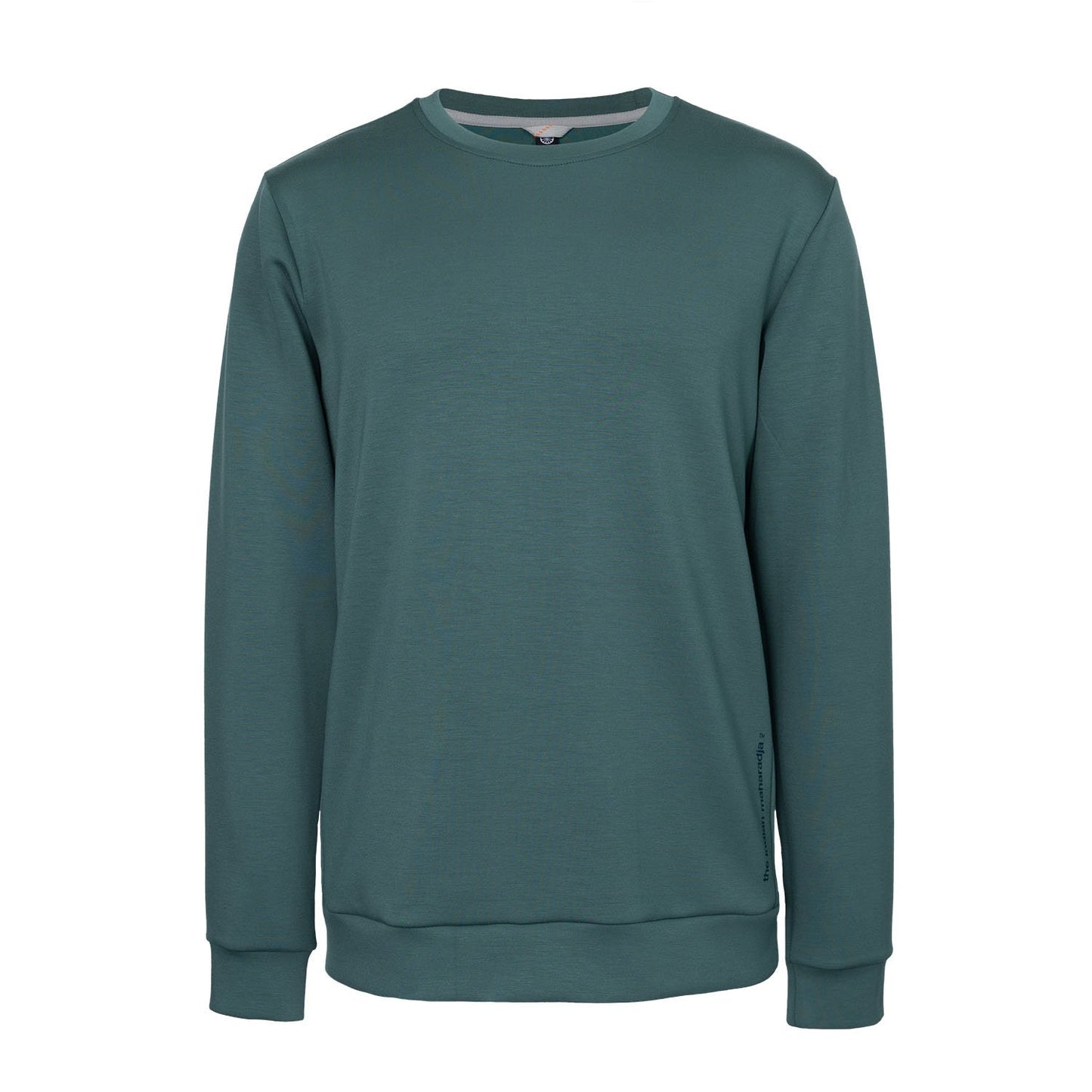 Indian Maharadja Men Soft Supreme Sweater Duck Green