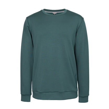 Indian Maharadja Men Soft Supreme Sweater Duck Green