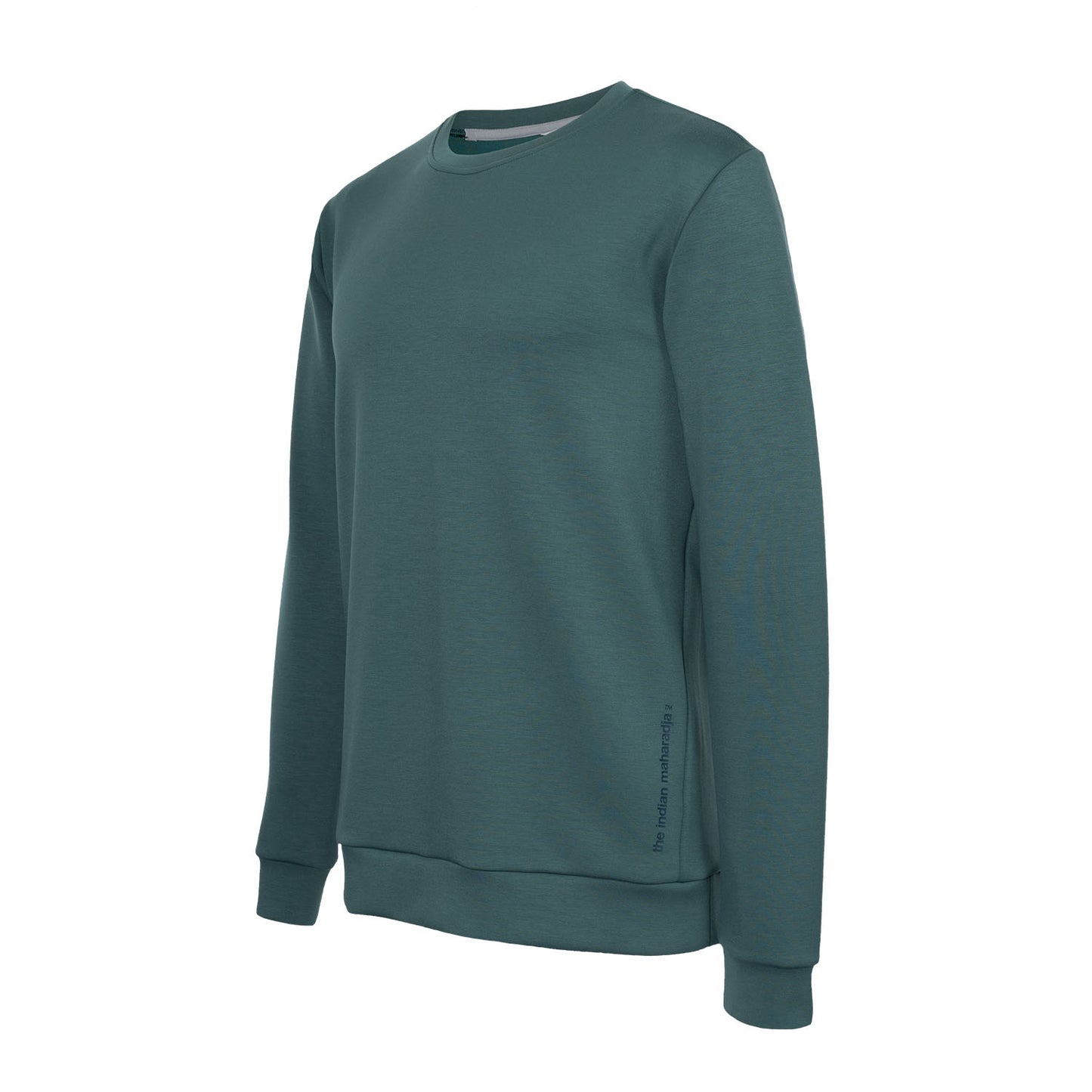 Indian Maharadja Men Soft Supreme Sweater Duck Green