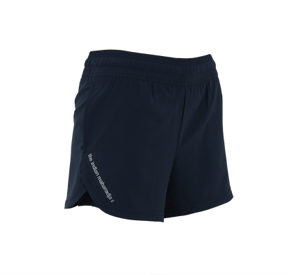 Indian Maharadja Kadiri Short 2 in 1 Women Navy
