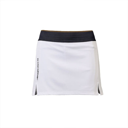 Indian Maharadja Kadiri Pique Skirt White