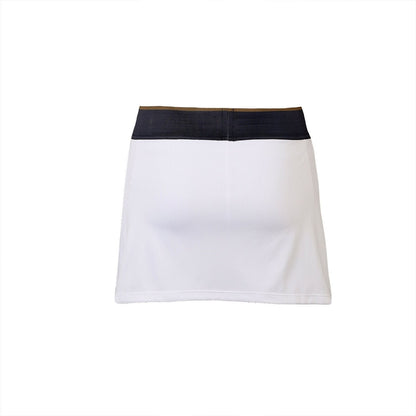 Indian Maharadja Kadiri Pique Skirt White