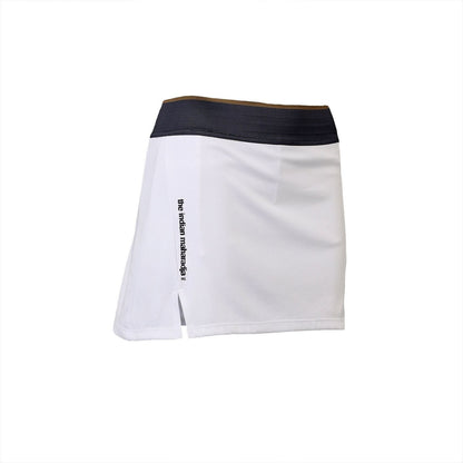 Indian Maharadja Kadiri Pique Skirt White