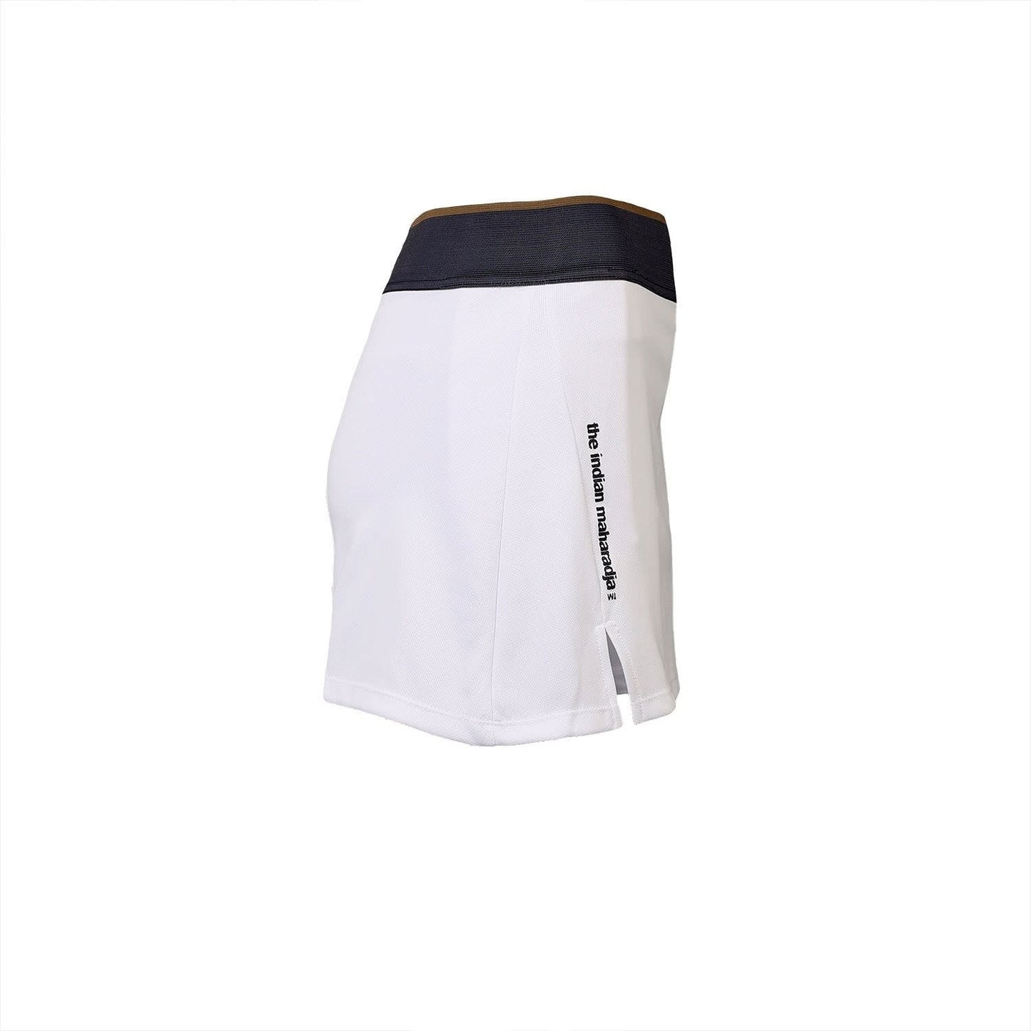 Indian Maharadja Kadiri Pique Skirt White
