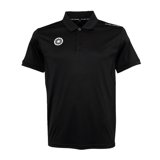 Indian Maharadja Jaipur Men Performance Polo Black