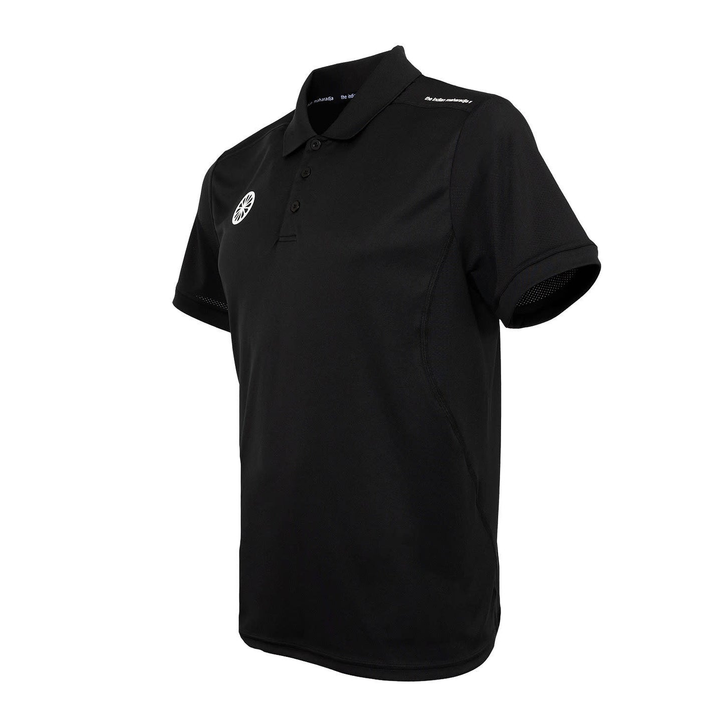 Indian Maharadja Jaipur Men Performance Polo Black