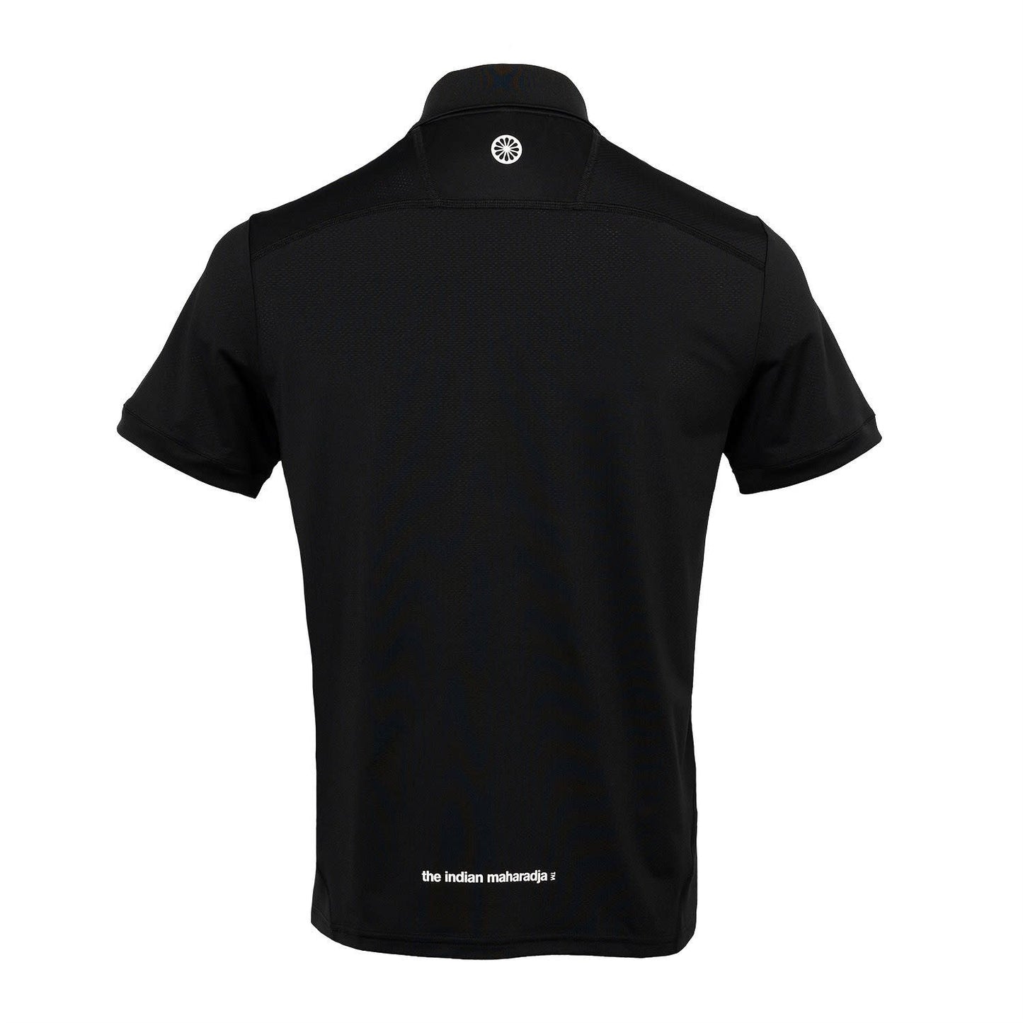 Indian Maharadja Jaipur Men Performance Polo Black