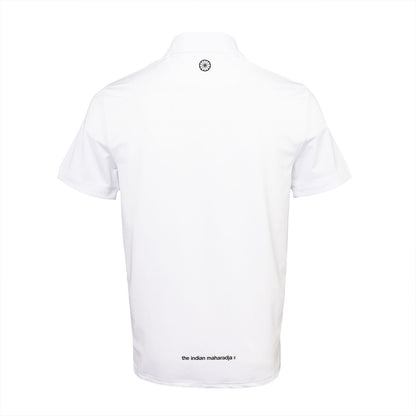 Indian Maharadja Jaipur Men Performance Polo White