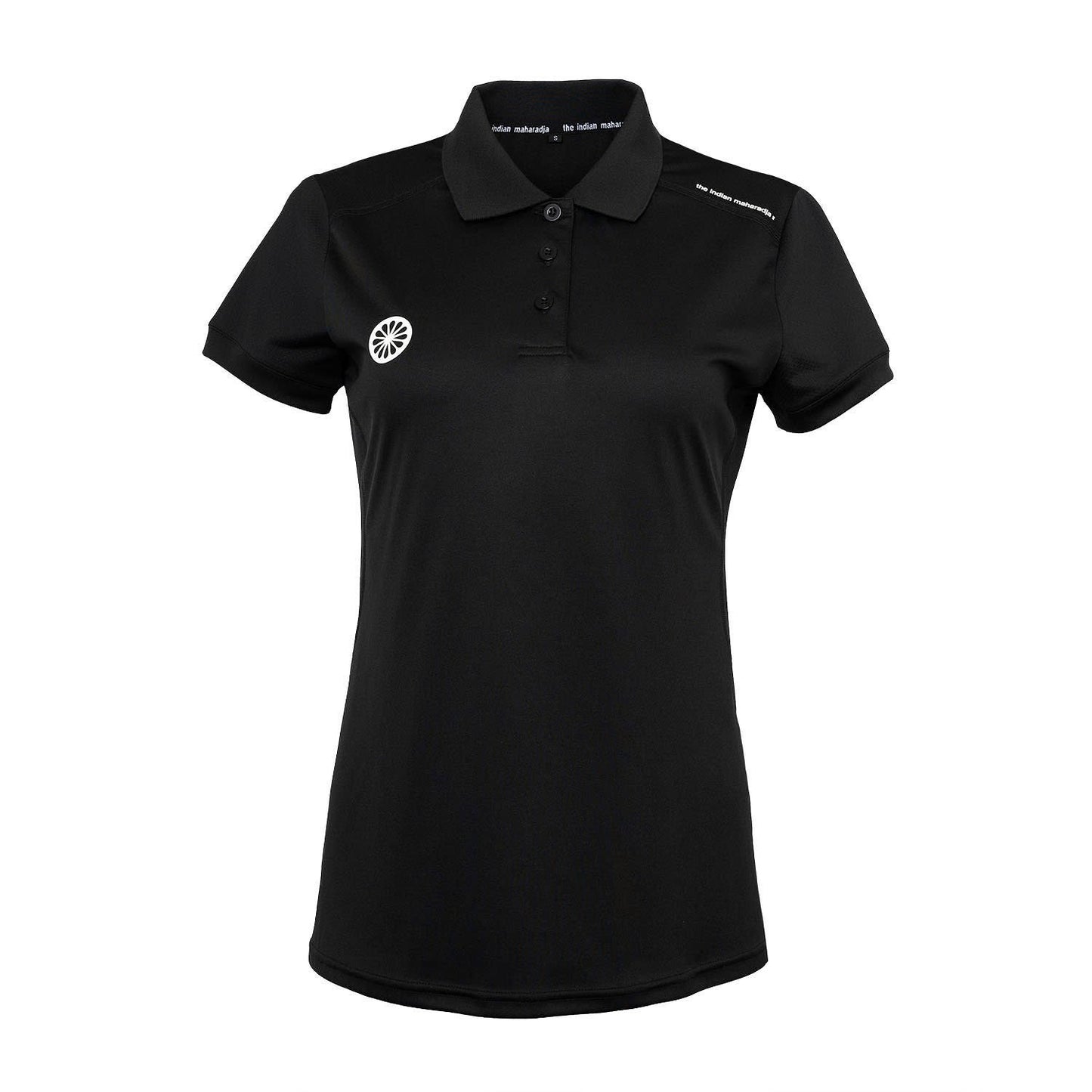 Indian Maharadja Jaipur Woman Performance Polo Black