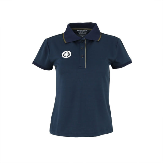 Indian Maharadja Kadiri Pique Polo Women Navy