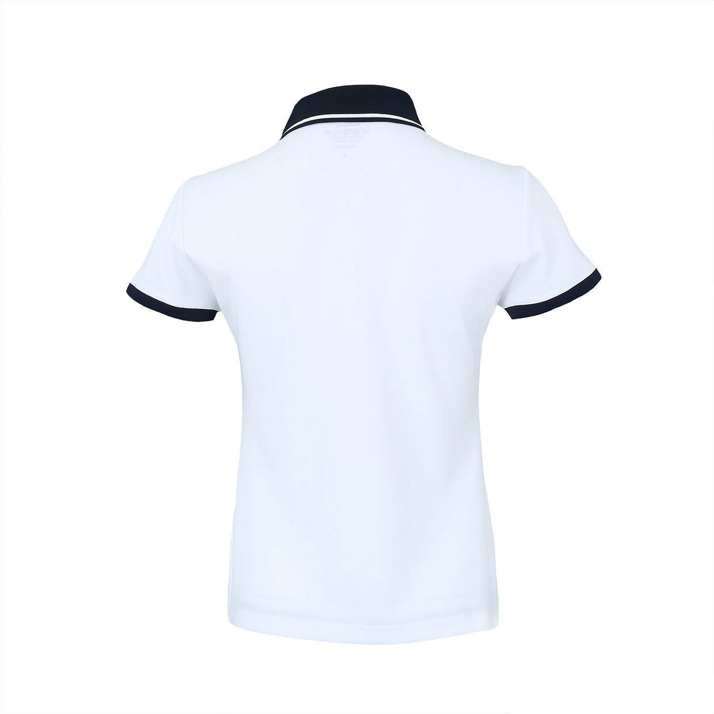 Indian Maharadja Kadiri Pique Polo Women White