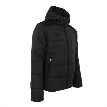 Indian Maharadja Jaipur Men Padded Jacket Black