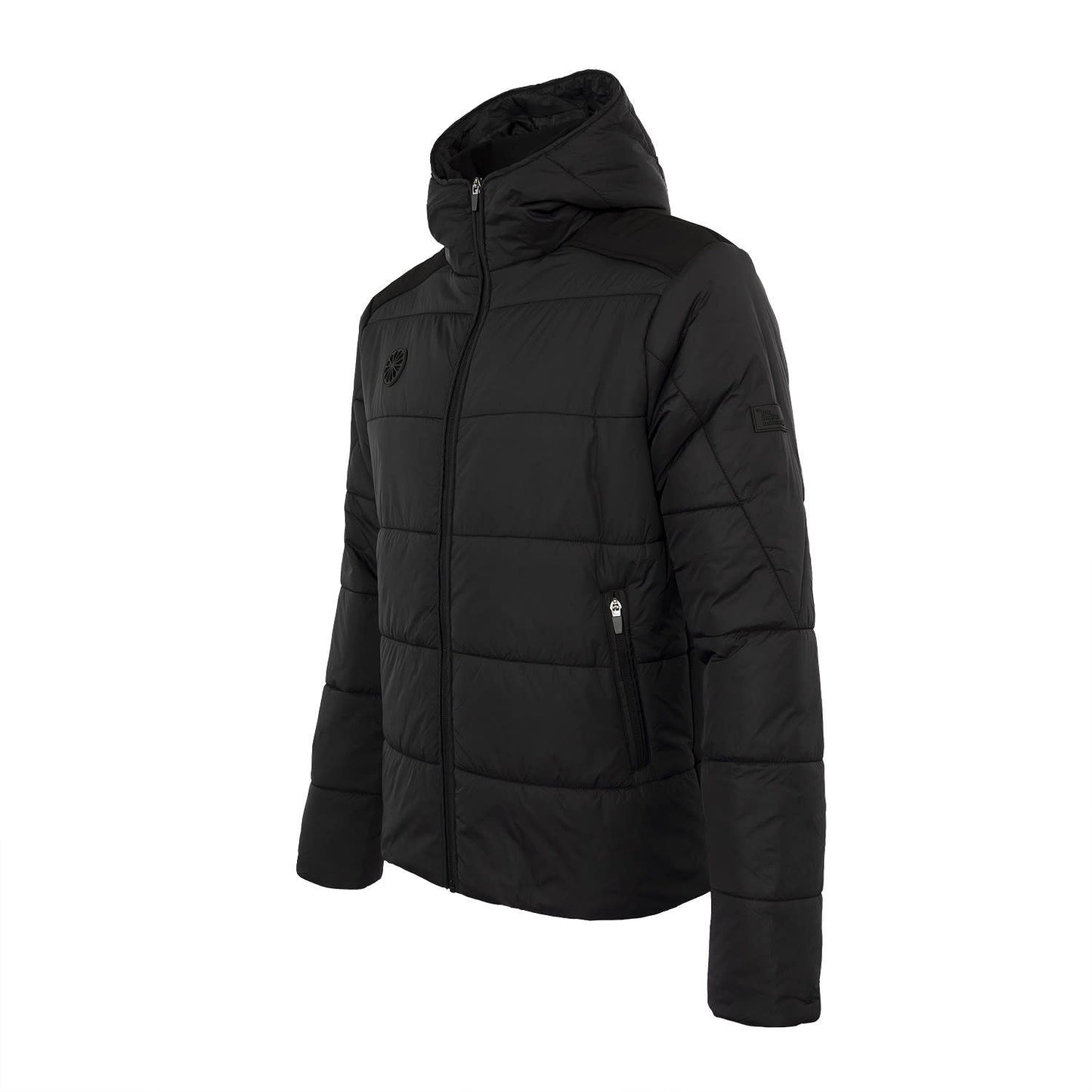 Indian Maharadja Jaipur Men Padded Jacket Black