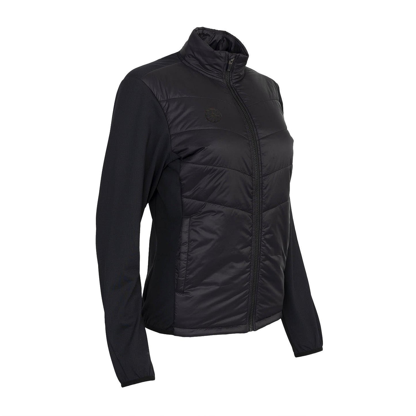 Indian Maharadja Goa Women Padded Jacket Black