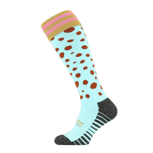 INDIAN MAHARADJA ANIMAL FUN SOKKEN BLUE