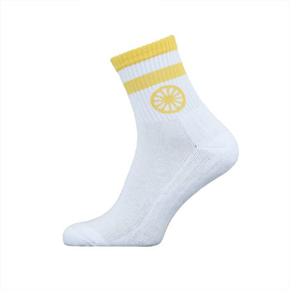 Indian Maharadja Kadiri Sock Low Stripe Yellow 1-Pack
