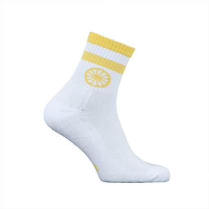 Indian Maharadja Kadiri Sock Low Stripe Yellow 1-Pack