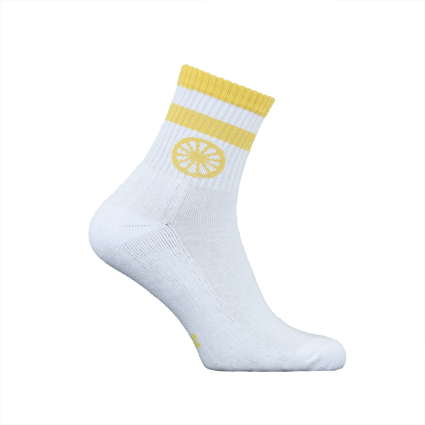 Indian Maharadja Kadiri Sock Low Stripe Yellow 1-Pack